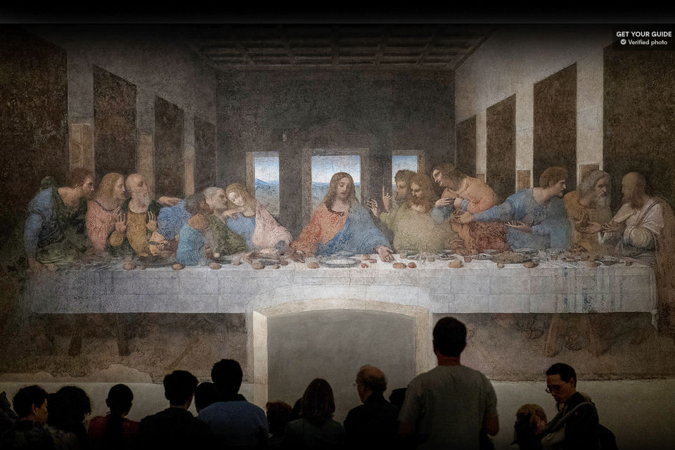 Время тайной вечери. Тайная вечеря Леонардо да Винчи. Фреска Тайная вечеря Леонардо да Винчи. Фреска Тайная вечеря 1494 -1498.