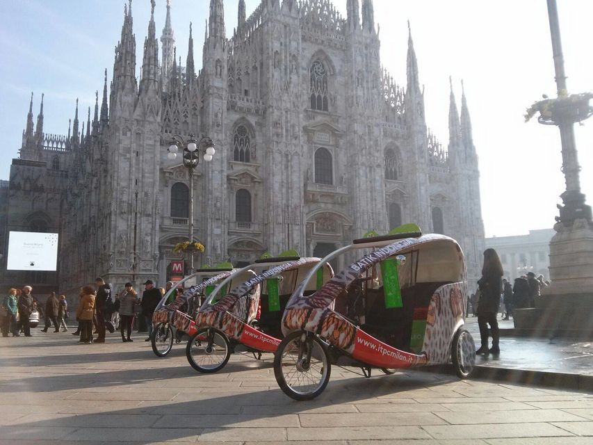 Best of Milan: 2-Hour Rickshaw Tour Milan